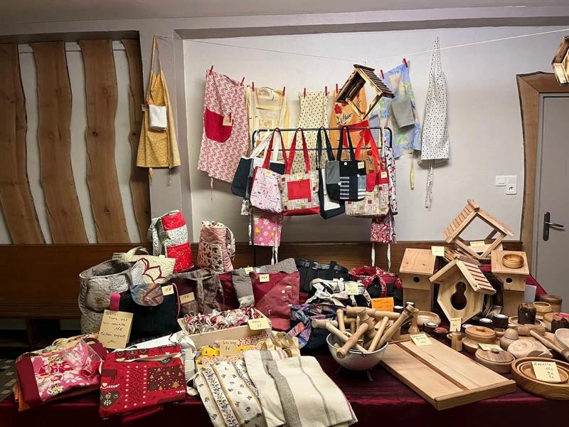 Marché de Noël à la montagne