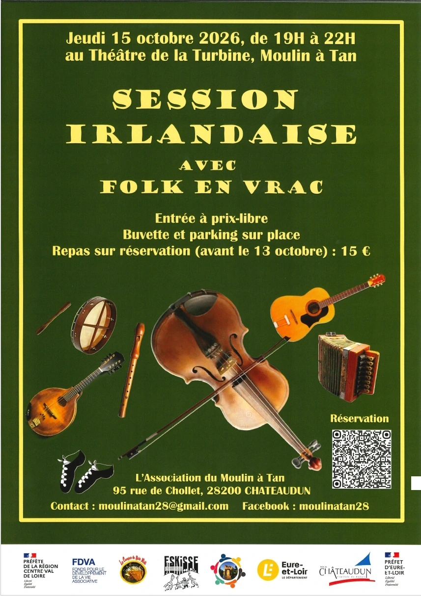 Concert - Session irlandaise avec Folk en Vrac