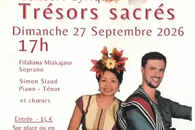 Concert lyrique : Trésors sacrés