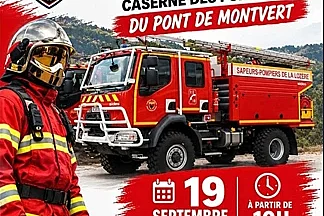 PORTES OUVERTES CASERNE DES POMPIERS DU PONT DE MONTVERT