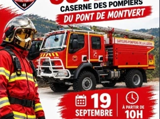 PORTES OUVERTES CASERNE DES POMPIERS DU PONT DE MONTVERT