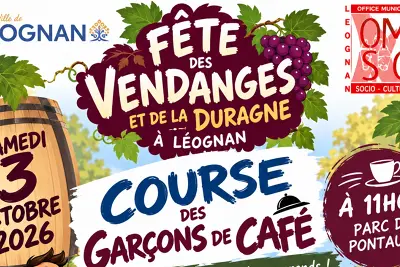 Course des garçons de café à Léognan