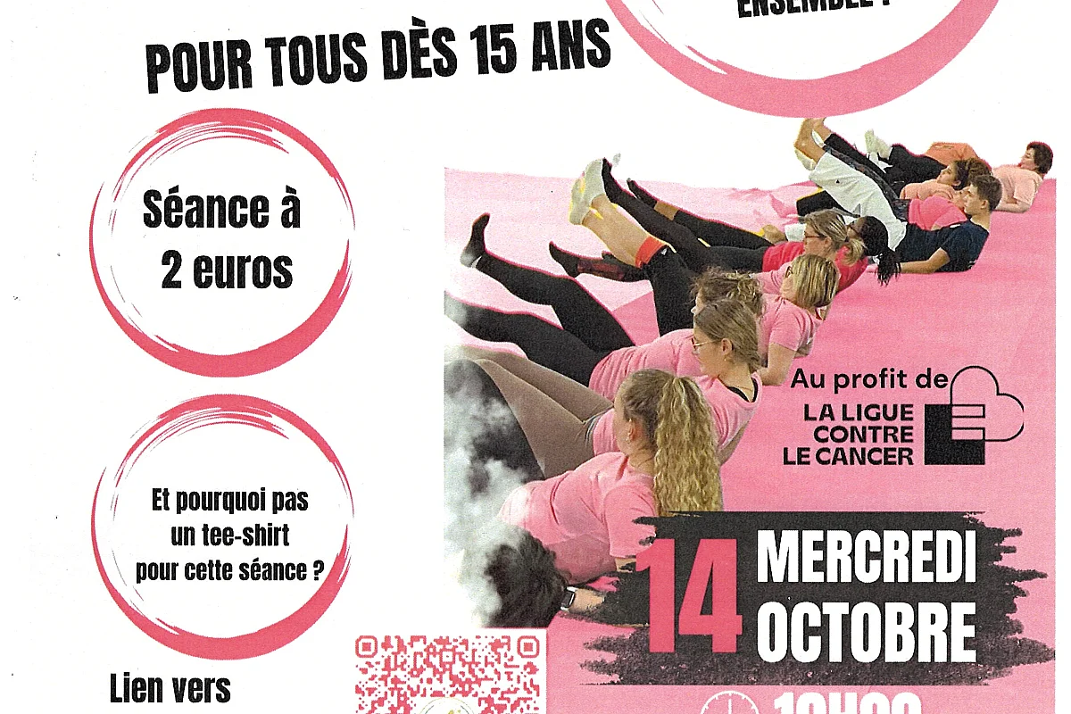 Mobilisation pour Octobre Rose - Séance Taïso au Judo Club