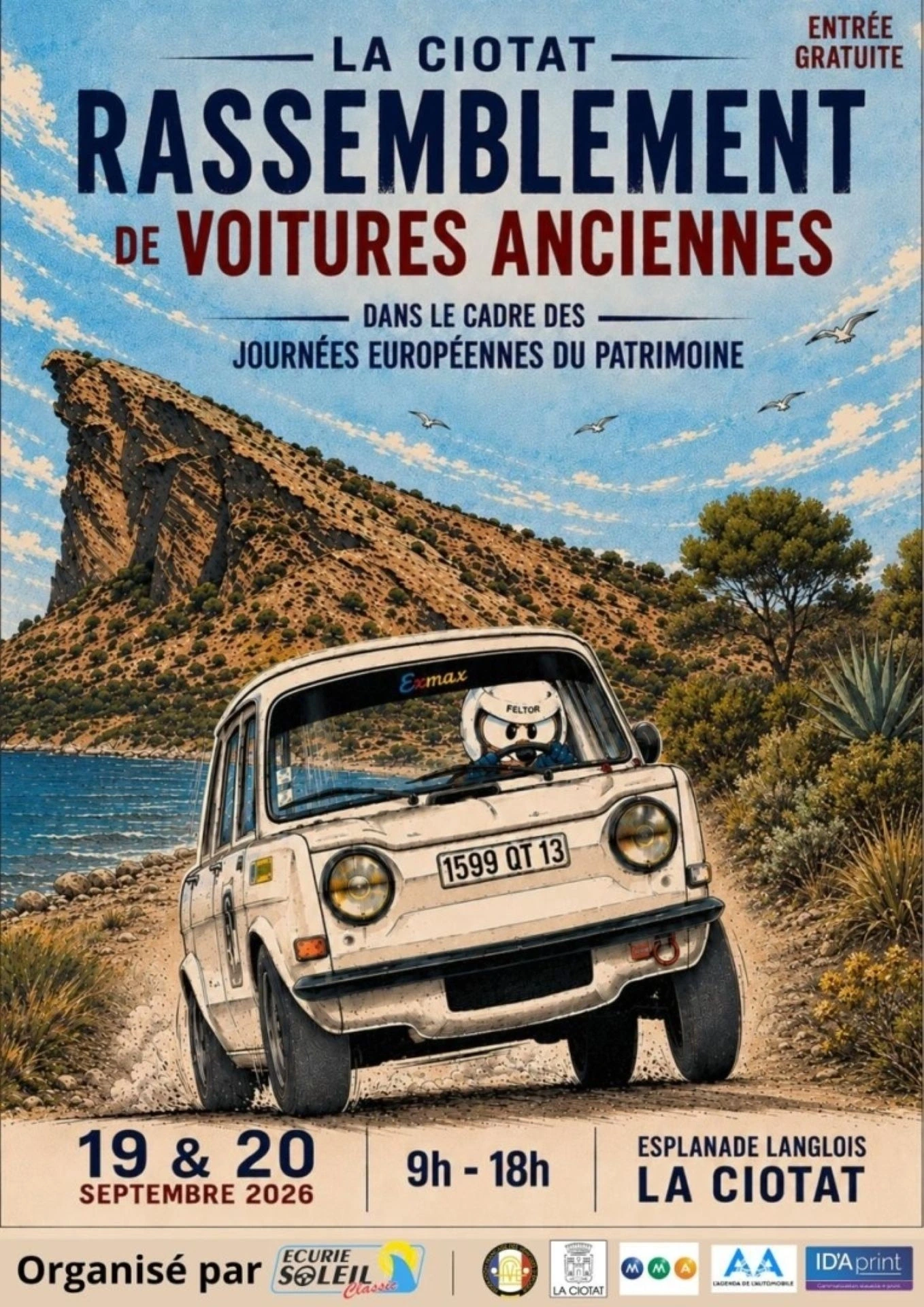 Journées Européennes du Patrimoine - Rassemblement de Voitures Anciennes