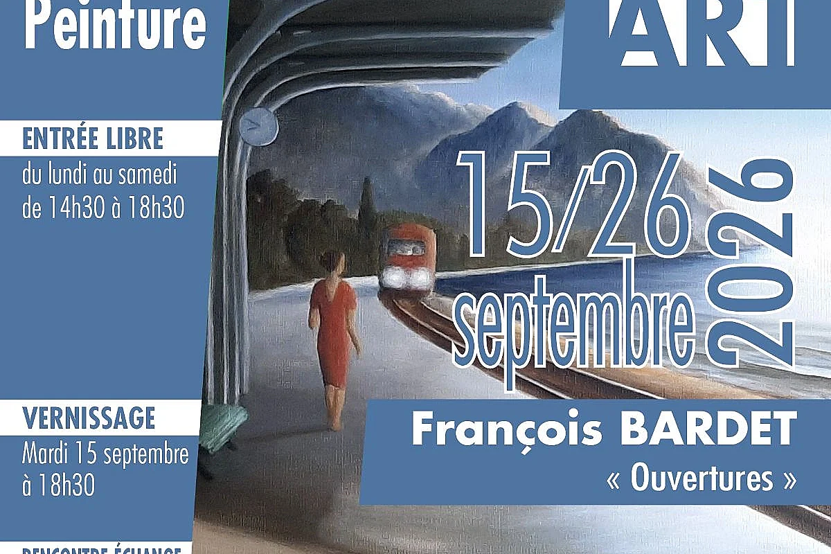 Exposition - "Ouvertures" par François Bardet - Galerie l'App'Art