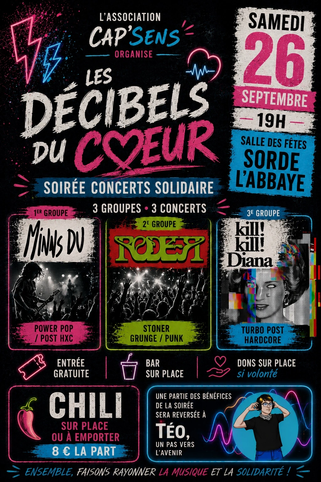 Les décibels du coeur