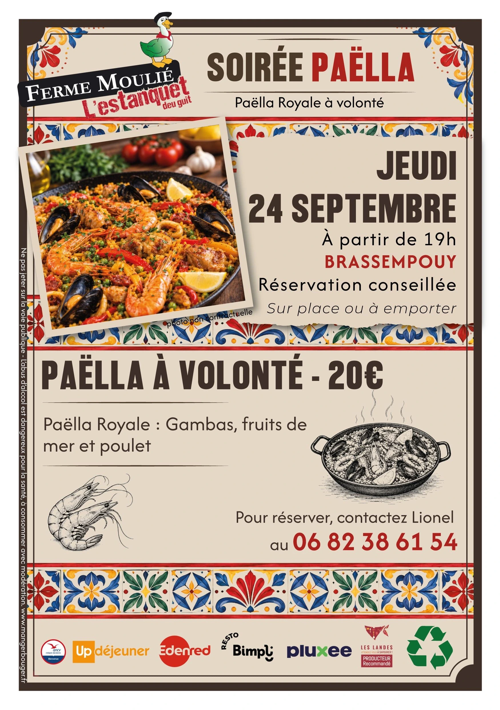 Soirée Paëlla
