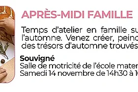 Après-midi famille - Thème automne