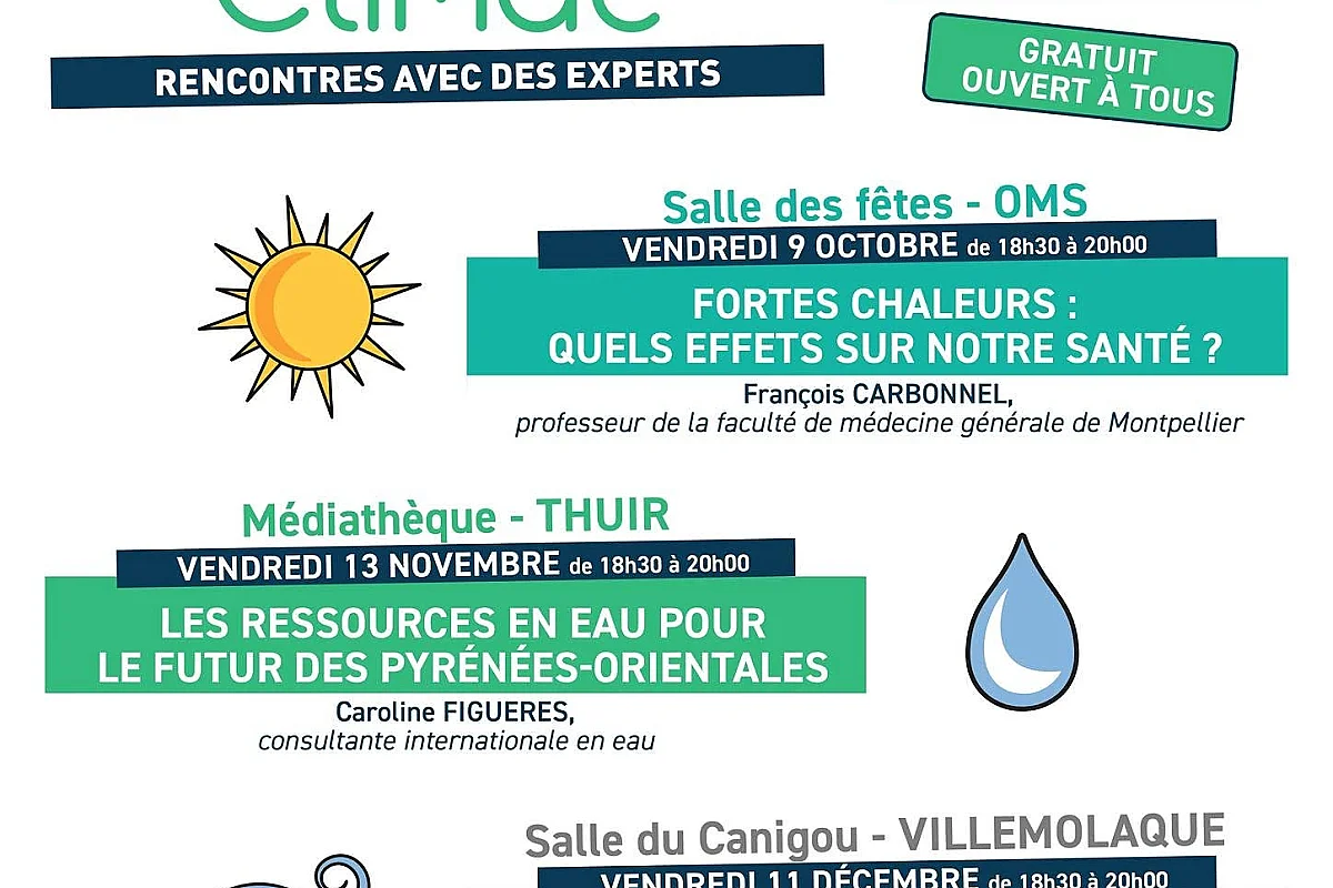 CONFÉRENCE DÉBAT CLIMAT