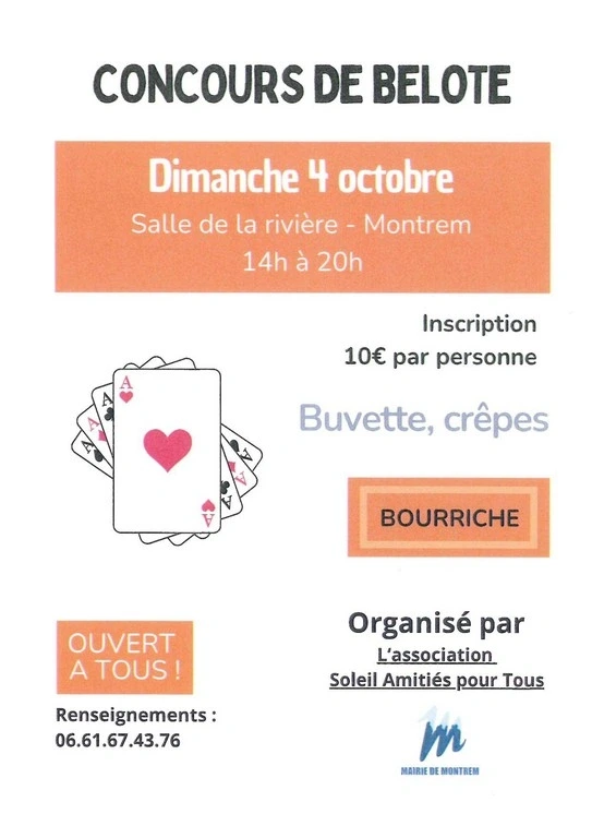 Concours de belote