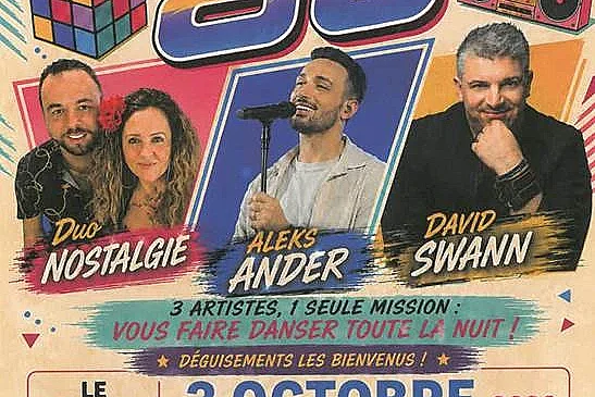 Soirée dansante année 80