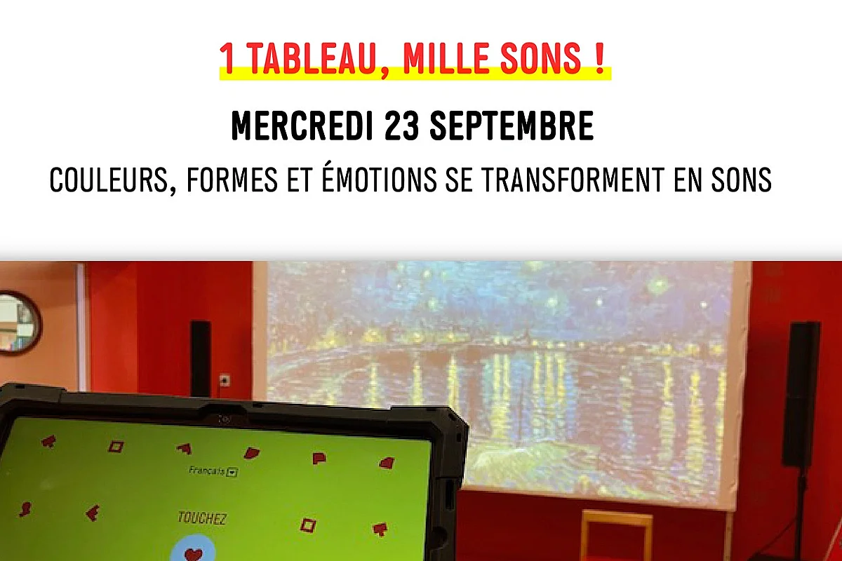 Atelier de la Microfolie - Diffusion de la collection sur la nouvelle Aquitaine