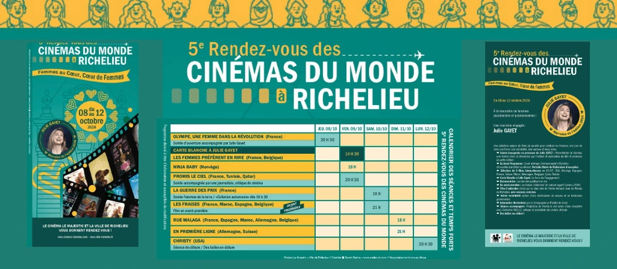 5e Rendez-vous des Cinémas du Monde : Femmes au Cœur, Cœur de Femmes