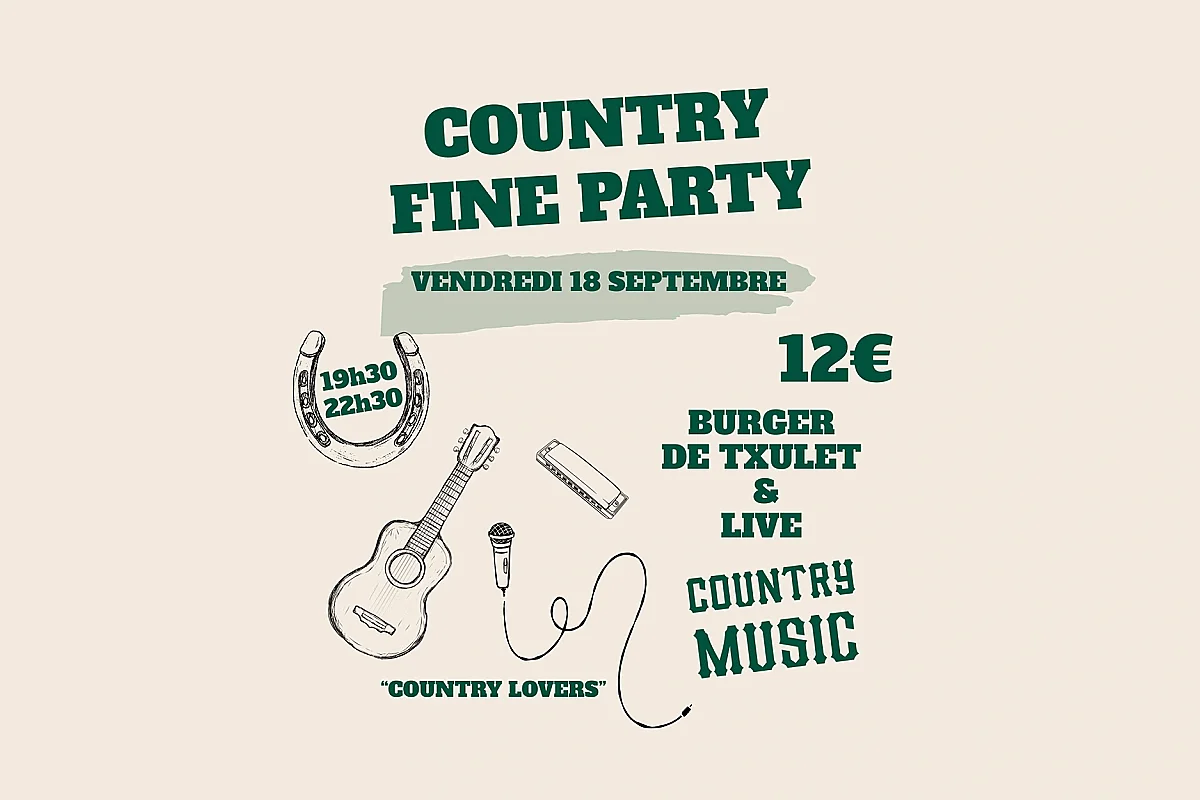 Fine Party : Soirée Country