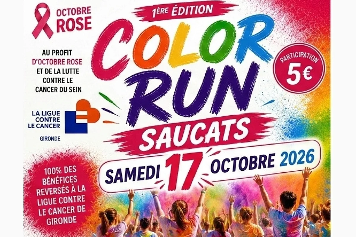 Color Run de Saucats ! La marche solidaire