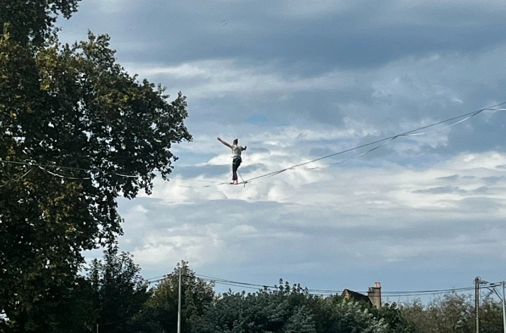 Fête du canal | Higline, traversée du bassin