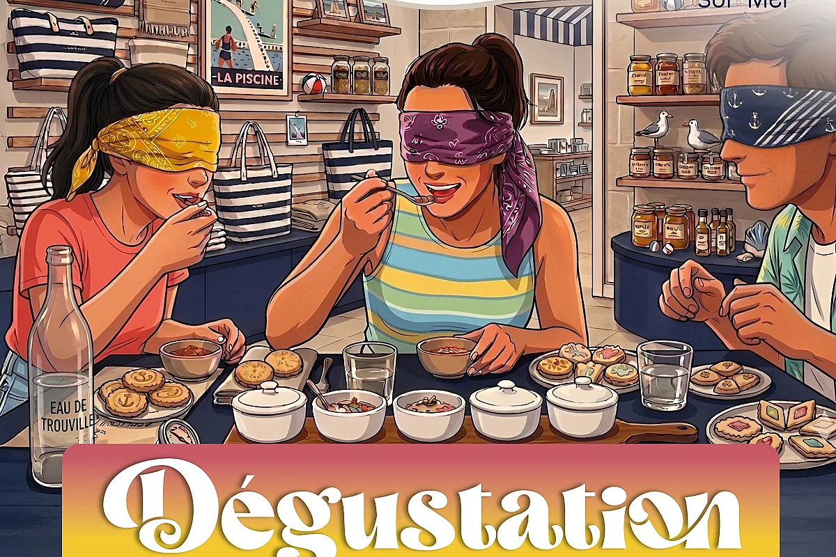 Dégustation à l'aveugle par l'Office de Tourisme