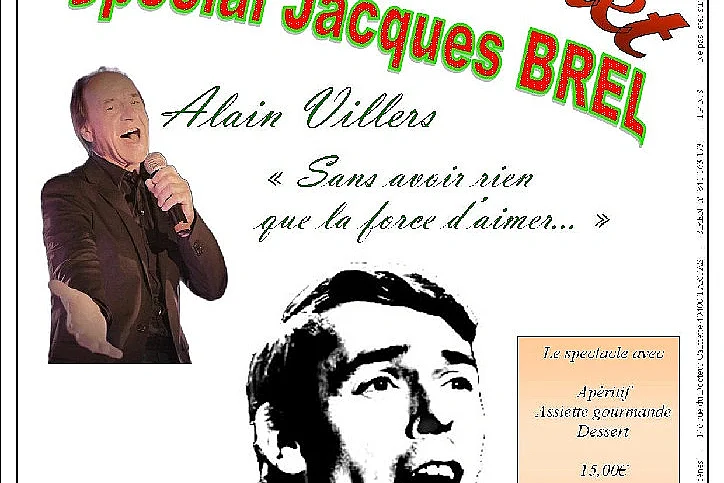 Soirée Cabaret spécial Jacques Brel