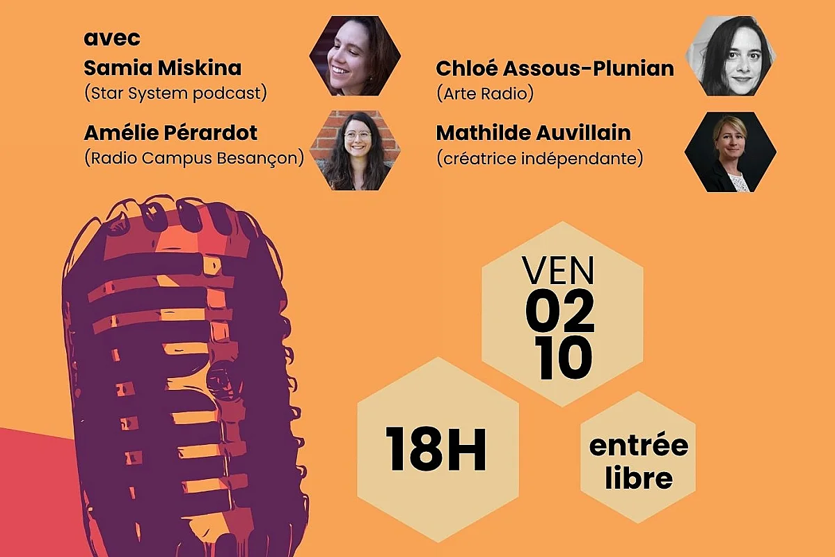 Podcast : de l'idée au micro - table ronde