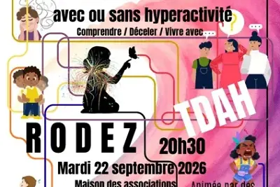 Conférence débat : Trouble du Déficit des Apprentissages avec ou sans Hyperactivité : comprendre, déceler, vivre avec..