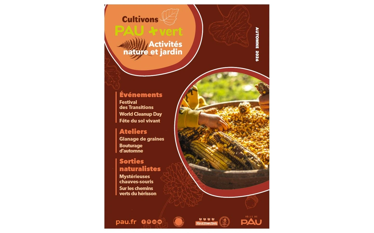Cultivons Pau + Vert - Balade points de vue et ramassage de graines arboricoles