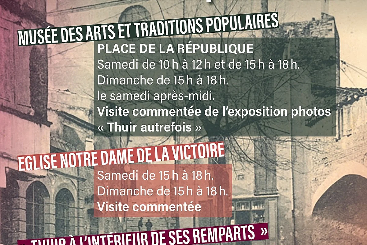 JOURNÉES DU PATRIMOINE À THUIR