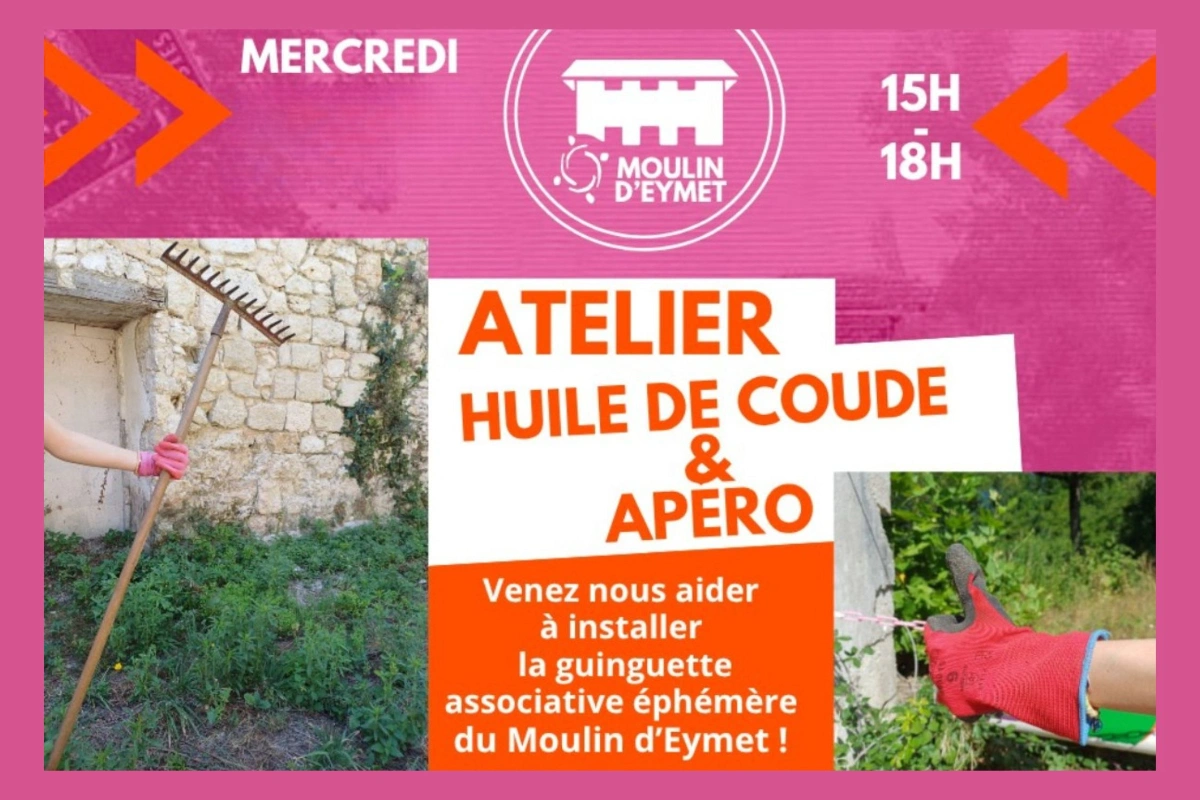 Atelier huile de coude & apéro