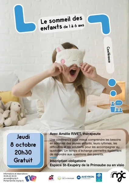 Conférence : le sommeil des enfants