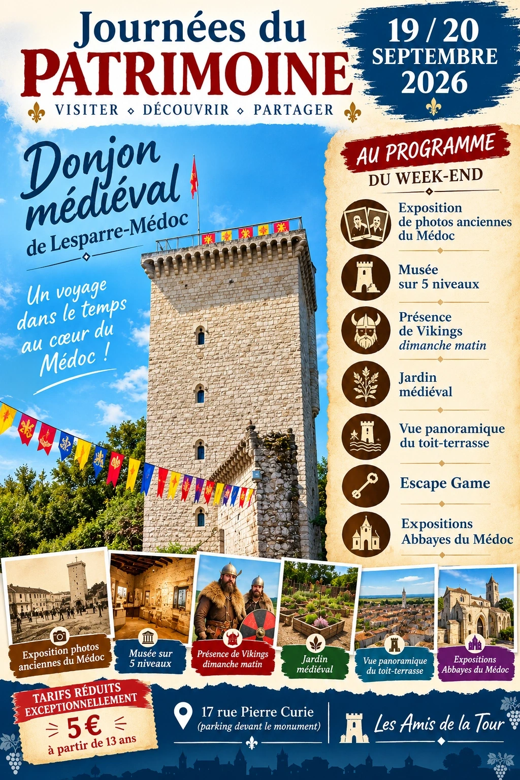 JEP 2026 à la Tour de l'Honneur