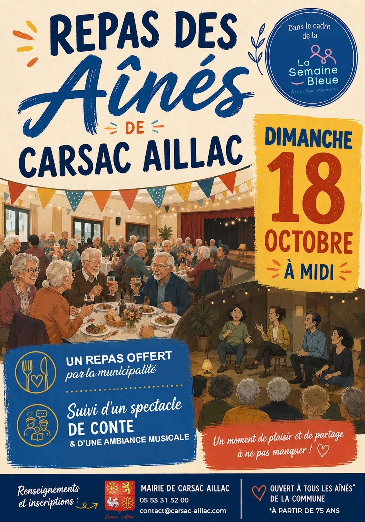 Repas des Aînés – Carsac-Aillac