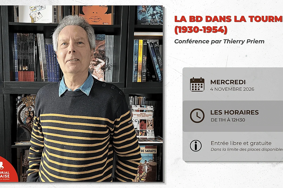 Conférence "La BD dans la tourmente (1930-1954)" par Thierry Priem
