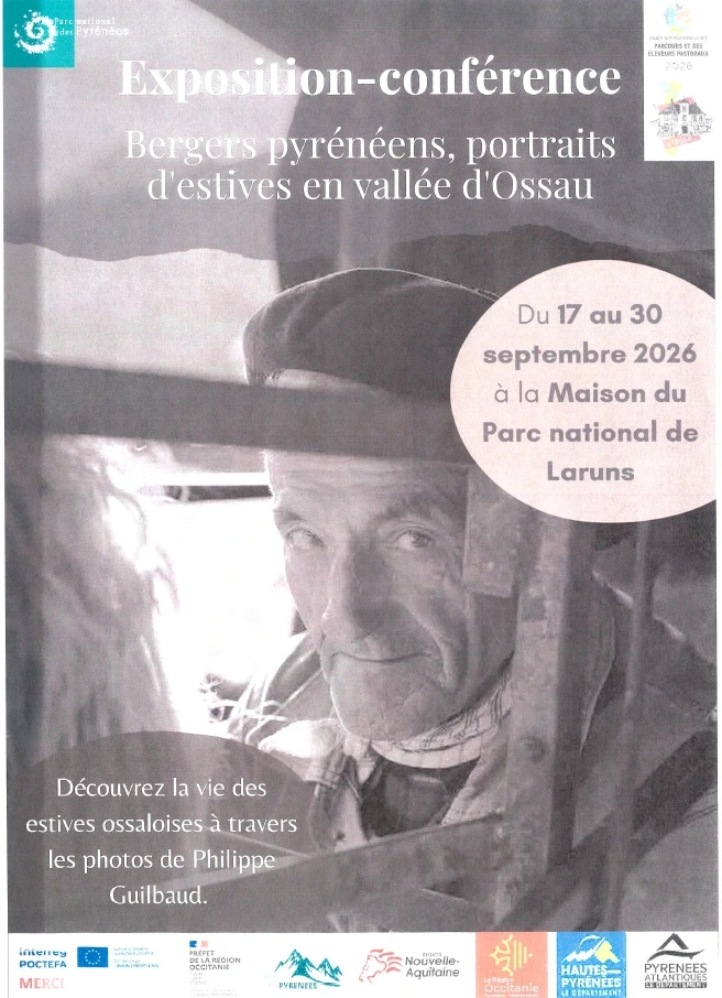 Exposition- conférence : Bergers Pyrénéens, portraits d'estives en Vallée d'Ossau