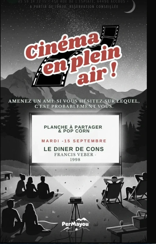 Cinéma en plein air