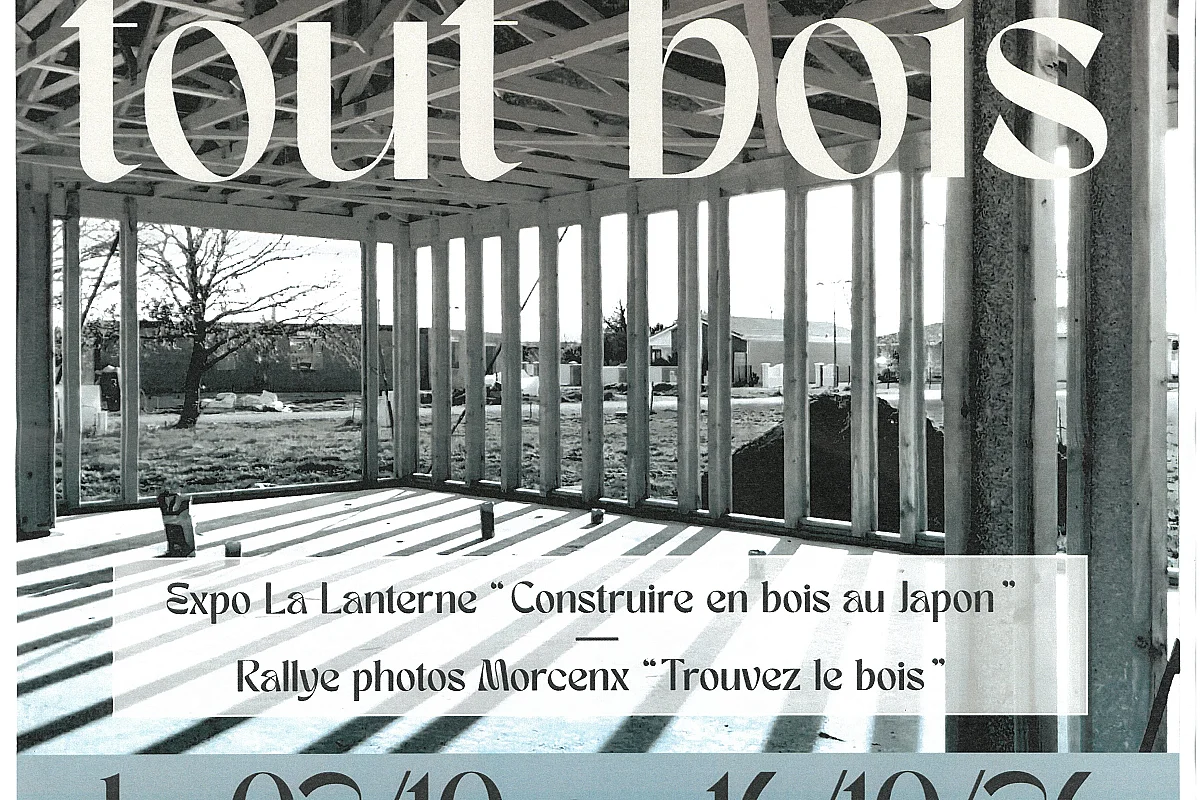 Exposition "L'art de batir en bois au Japon" - Librairie La Lanterne