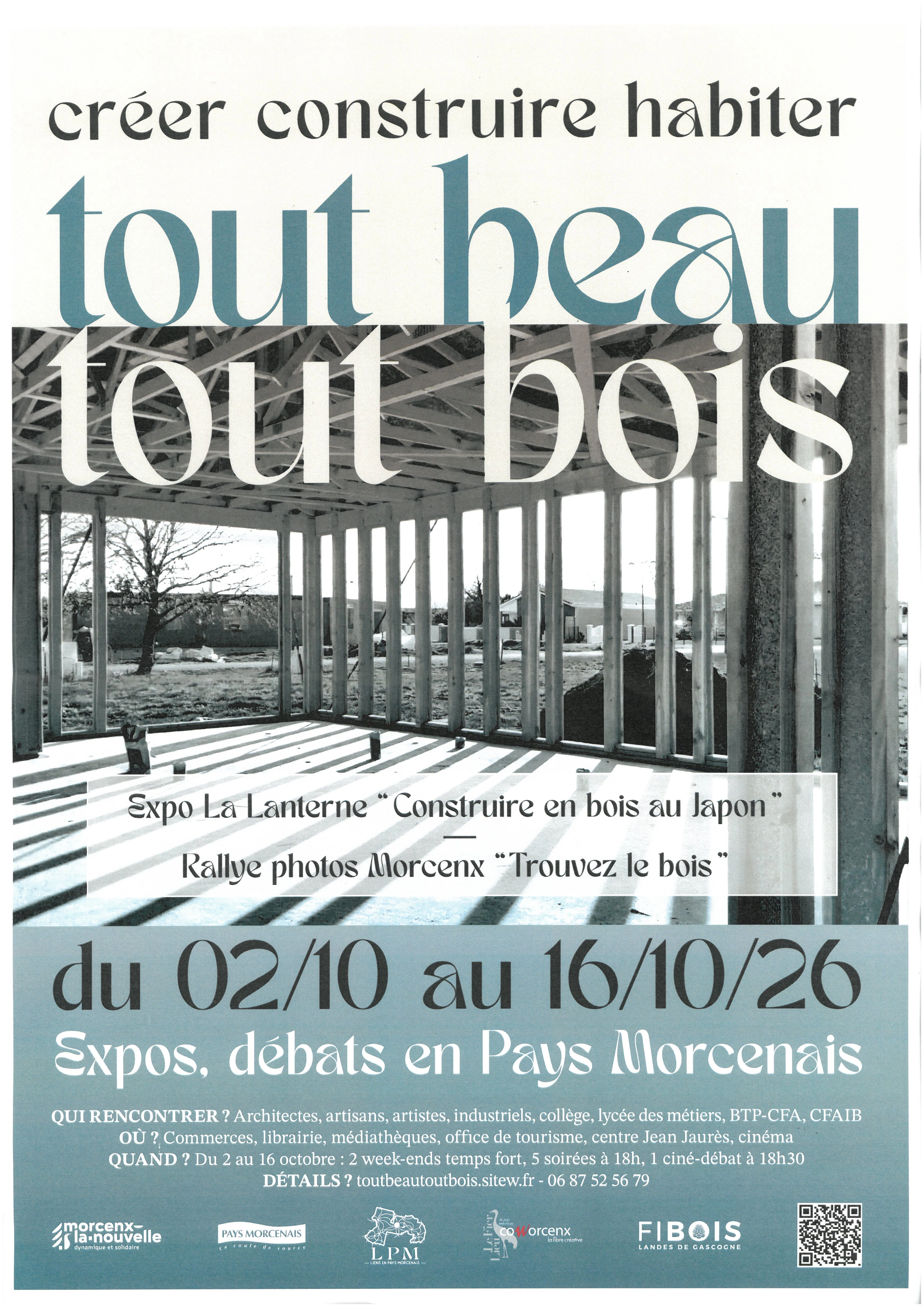 Exposition "L'art de batir en bois au Japon" - Librairie La Lanterne