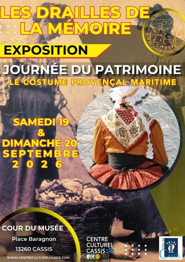 Exposition sur le Costume Provençal Maritime - Journées Européennes du Patrimoine 2026