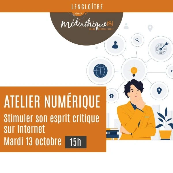 Atelier numérique : stimuler son esprit critique sur Internet