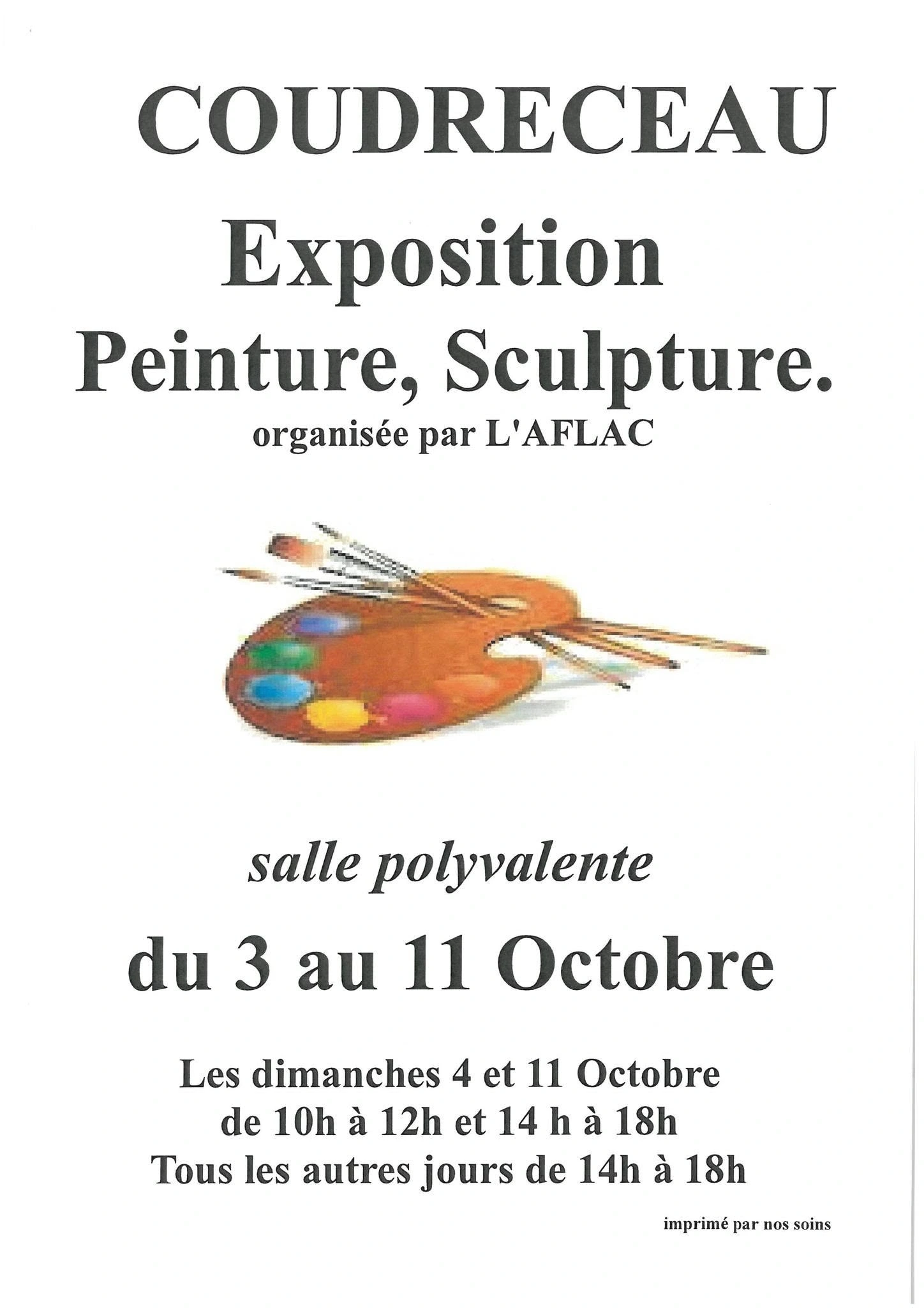 Exposition de Peinture et Sculpture