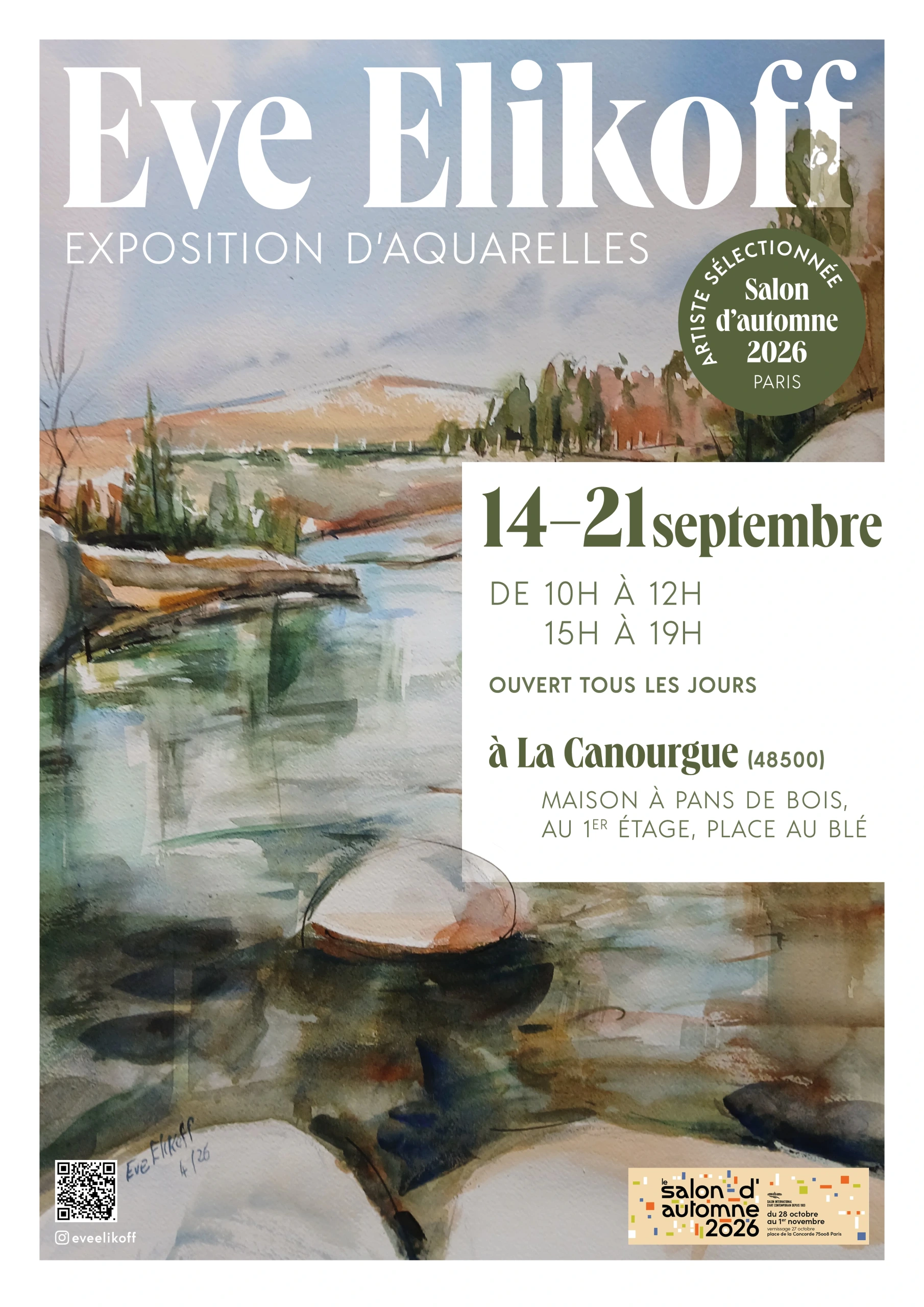 EXPOSITION DE EVE ELIKOFF