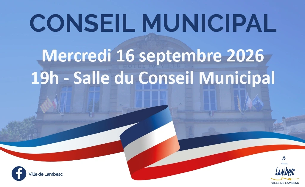 Conseil municipal - Séance publique