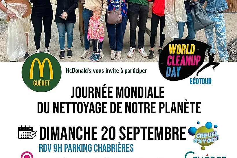 World Clean up day : journée mondiale du nettoyage de notre planète
