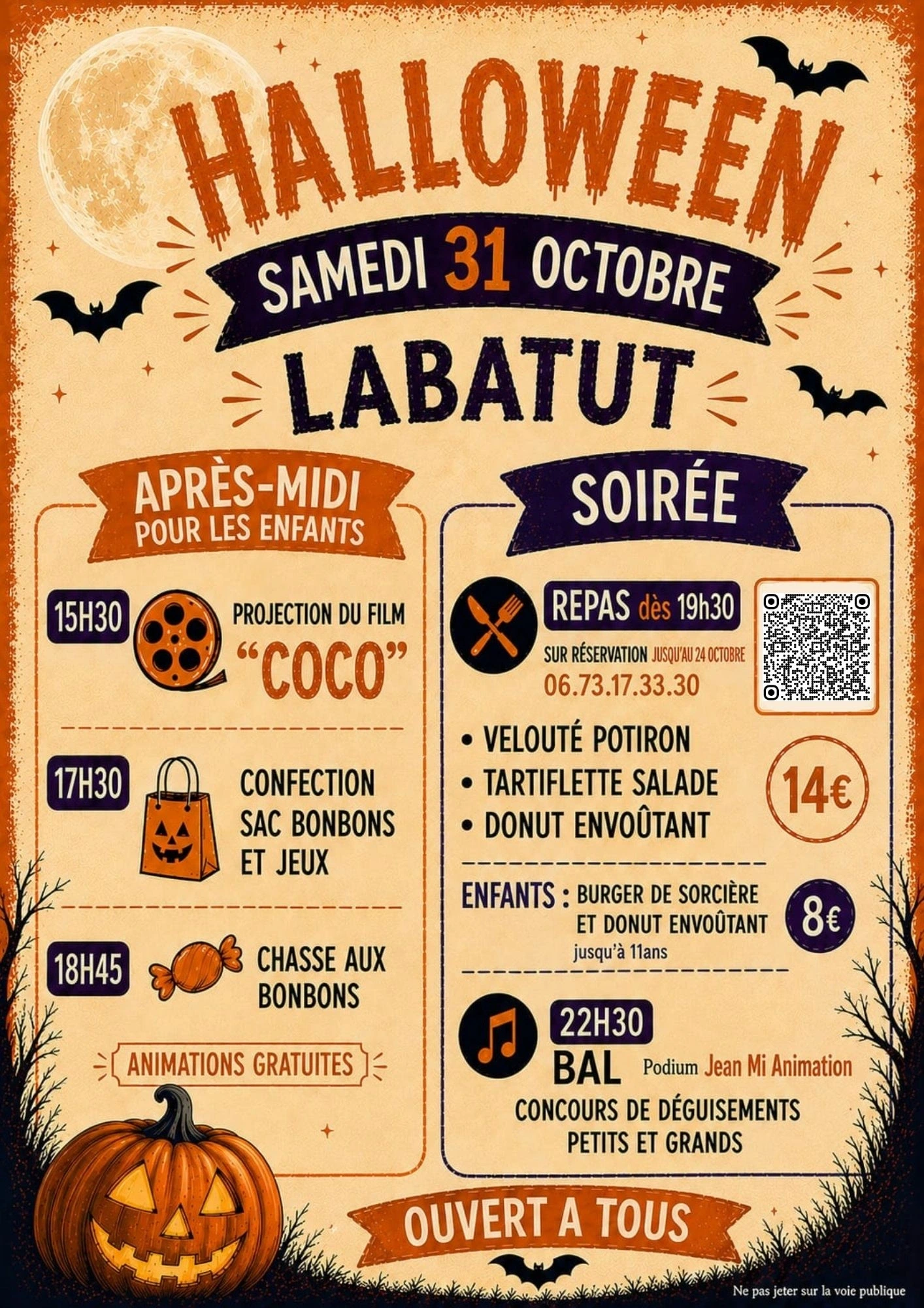 Labatut fête Halloween