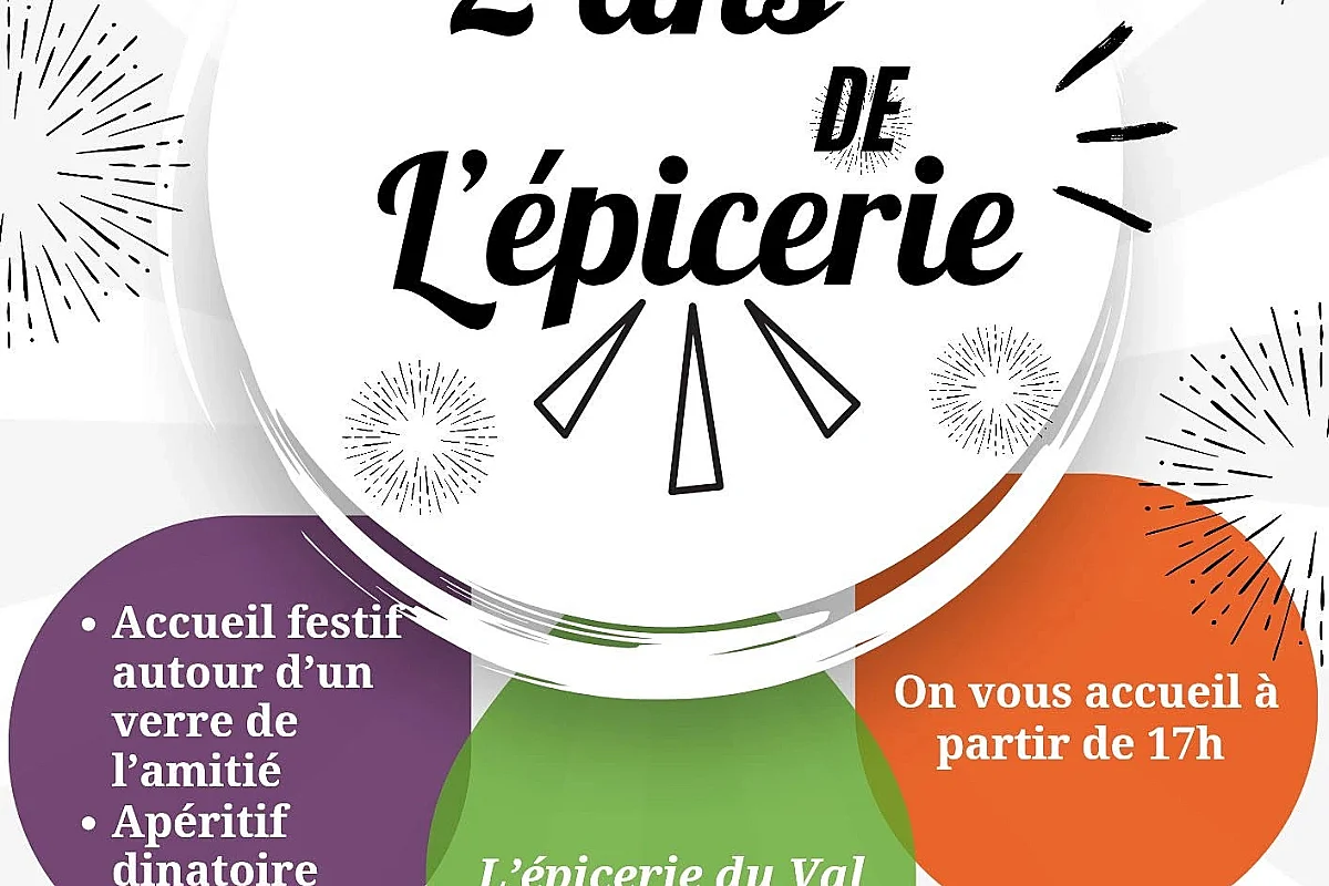L'Epicerie du Val fête ses 2 ans !