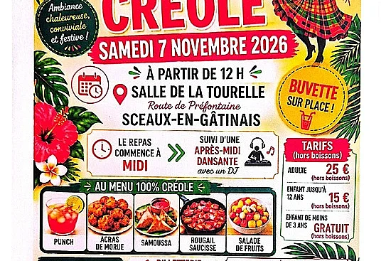 Repas dansant créole