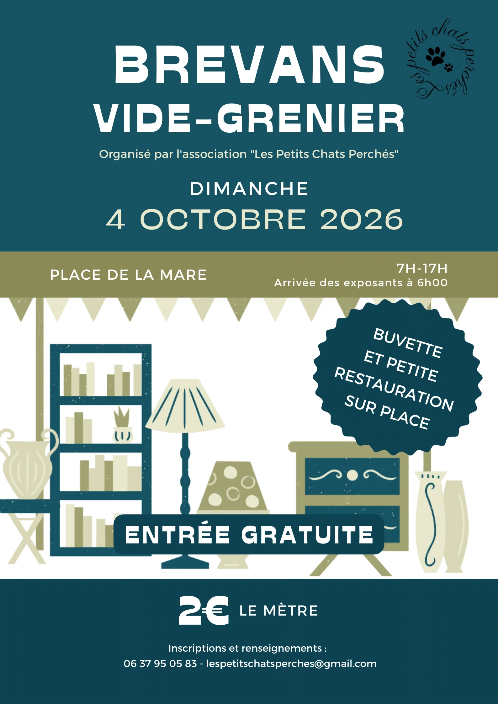 Vide-grenier annuel de Brevans