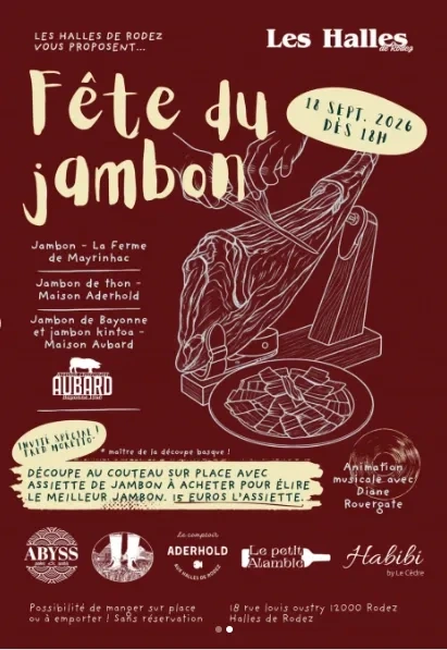 Fête du Jambon aux Halles de Rodez