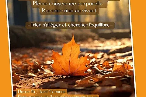 Méditation guidée, relaxation profonde, pleine conscience corporelle, reconnexion au vivant