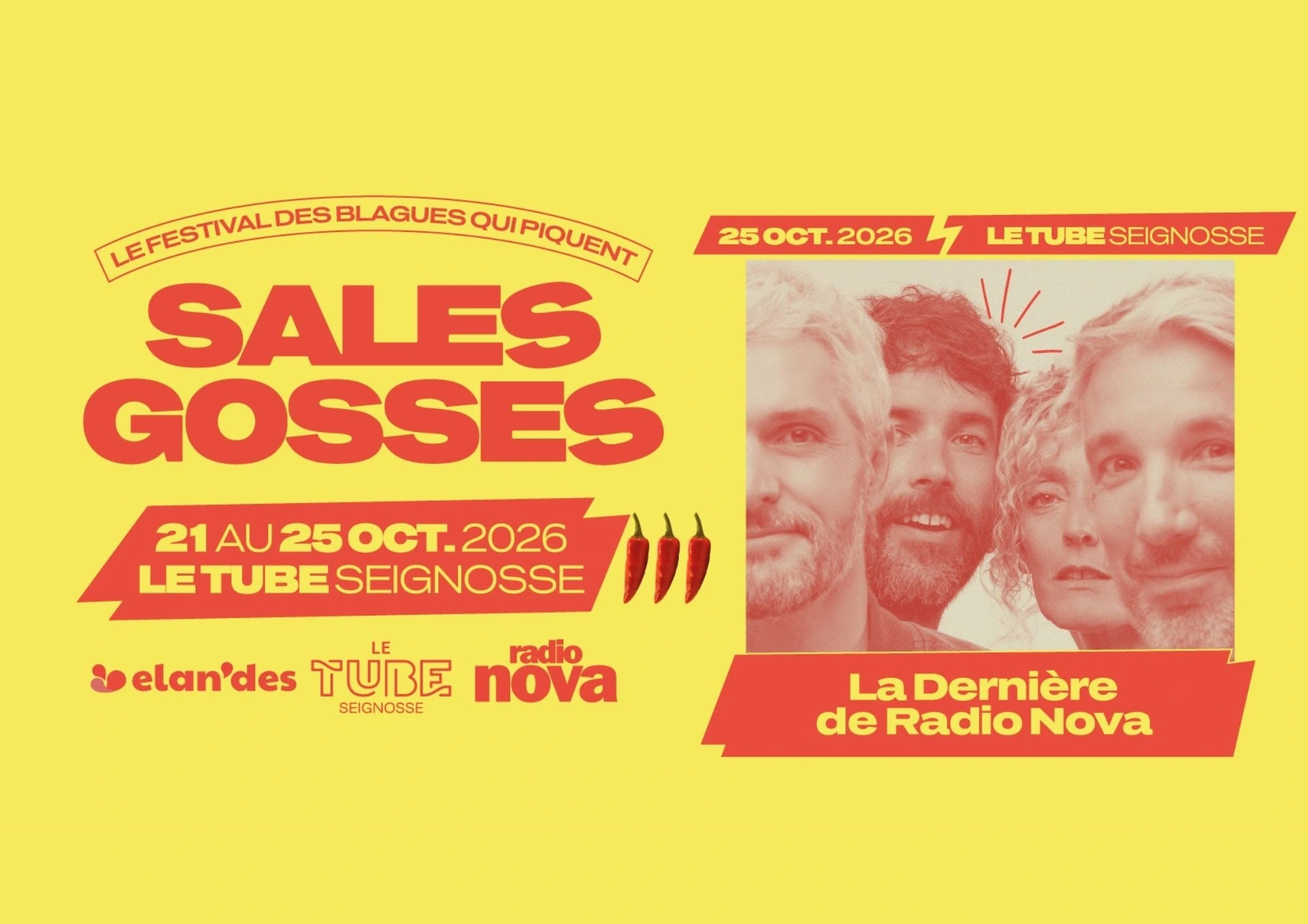 Brunch comedy club + La dernière de Radio Nova