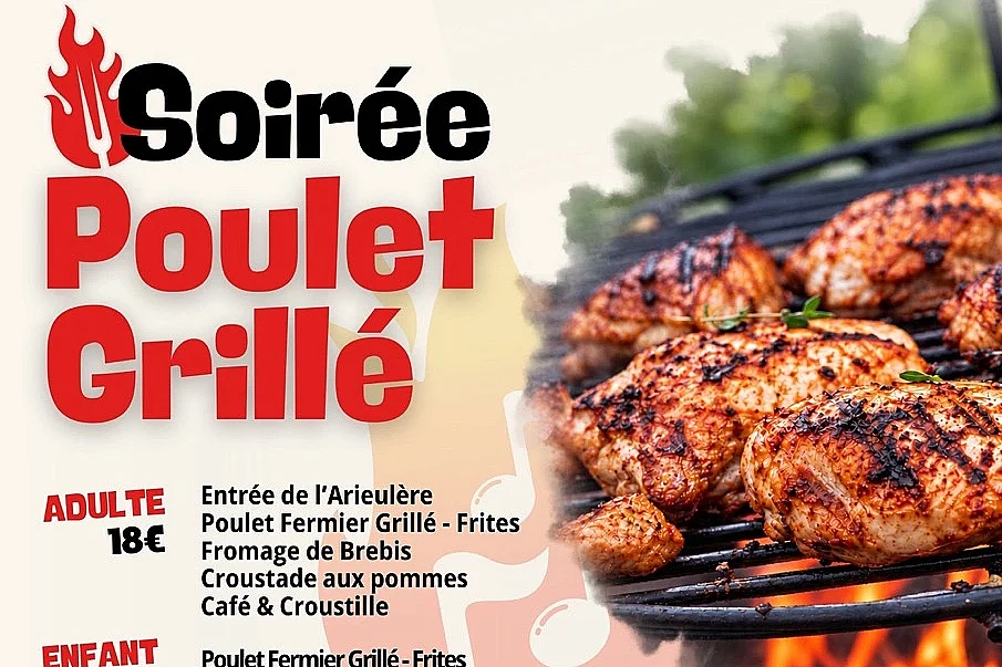 Soirée Poulets Grillés