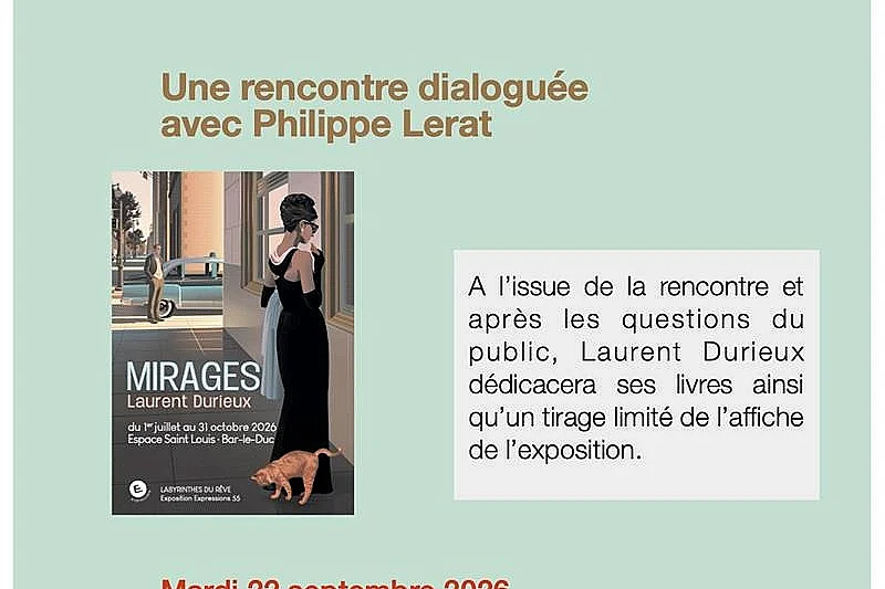 Soirée rencontre avec Laurent Durieux